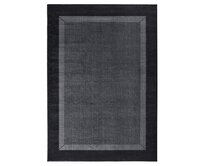 Hanse Home Collection koberce Kusový koberec Basic  Black - 200x290 cm Černá, Velké (190x270 cm a větší), Syntetický (umělý)