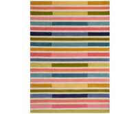 Flair Rugs koberce AKCE: 200x290 cm Ručně všívaný kusový koberec Illusion Piano Pink/Multi - 200x290 cm Vícebarevná, Velké (190x270 cm a větší), Přírodní