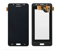 Samsung Galaxy J5 2016 LCD displej dotykové sklo černé J510F (Service Pack)