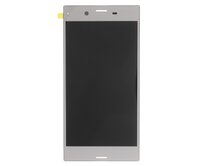 Sony Xperia XZ LCD displej dotykové sklo komplet přední panel bílý stříbrný F8331