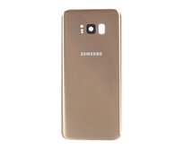 Samsung Galaxy S8 Plus zadní kryt baterie osazený včetně krytky fotoaparátu zlatý G955F