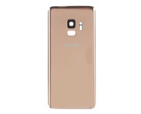 Samsung Galaxy S9 zadní kryt baterie osazený včetně krytky čočky fotoaparátu zlatý G960