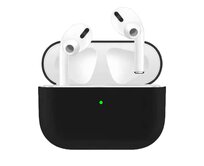 Apple Airpods Pro ochranný kryt silikonový obal na bezdrátová sluchátka černý