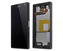 Sony Xperia Z5 compact LCD displej dotykové sklo komplet včetně rámečku černý E5803