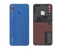 Huawei P20 Lite zadní kryt baterie modrý originální čtečka otisku prstu čočka (Service Pack)