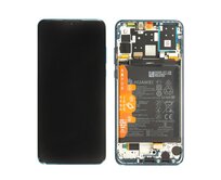 Huawei P30 Lite New Edition LCD displej dotykové sklo modrý (Service Pack)