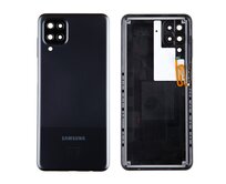 Samsung Galaxy A12 zadní kryt baterie černý A125 (Service Pack)