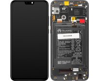 Honor 9X lite LCD displej dotykové sklo včetně rámečku a baterie (Service Pack) black