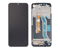 Realme C21Y LCD displej dotykové sklo (včetně rámečku) RMX3261/RMX3263