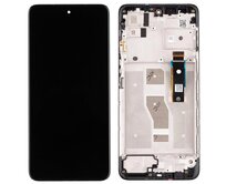 Motorola Moto G82 LCD displej dotykové sklo včetně rámečku (Service Pack)