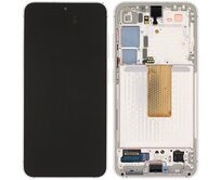 Samsung Galaxy S23 5G S911 LCD displej dotykové sklo (Service Pack) Cream