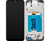 Motorola Moto E20 LCD displej dotykové sklo včetně rámečku (Service Pack)