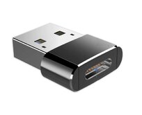 Redukce USB 2.0 (M) na USB-C (F) OTG - Černá