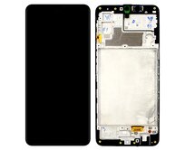 Samsung Galaxy M22 LCD displej dotykové sklo komplet přední panel včetně rámečku M225 (Service Pack)