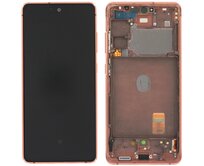 Samsung Galaxy S20 FE G780/G781 Amoled LCD displej dotykové sklo Cloud Orange (Service Pack)