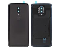 OnePlus 6T zadní kryt baterie vč. sklíčka fotoaparátu matte black