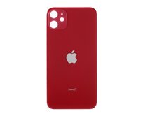 Apple iPhone 11 zadní kryt baterie červený s větším otvorem pro kameru RED