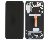 Samsung Galaxy S22+ S906 LCD displej dotykové sklo včetně rámečku originální (Service Pack) Graphite gray