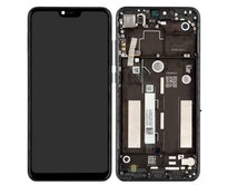 Xiaomi Mi 8 Lite LCD displej dotykové sklo včetně rámu originální (Service Pack) gray