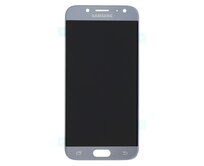 Samsung Galaxy J5 2017 Amoled LCD displej dotykové sklo stříbrné J530F (Service Pack)