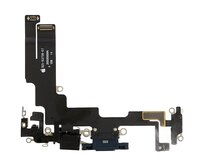 Flex konektor Apple iPhone 14 nabíjení port černý mikrofon OEM