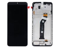 Xiaomi Redmi 13C / 13C 5G / POCO C65 LCD displej dotykové sklo včetně rámečku originální (Service Pack)