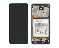 Samsung Galaxy A52 LCD displej dotykové sklo černý A525/A526 (včetně baterie)