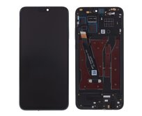 Honor 8X LCD komplet displej přední panel včetně rámečku černý