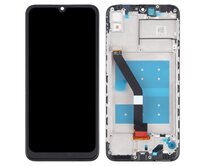 Honor 8A / Huawei Y6s LCD displej dotykové sklo černé (včetně rámečku)