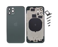 Zadní kryt baterie Apple iPhone 11 Pro zelený včetně středového rámečku