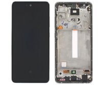 Samsung Galaxy A52 LCD displej dotykové sklo bílé A525/A526 (Service Pack)