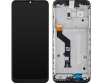 Motorola Moto G9 Play LCD displej dotykové sklo včetně rámečku (Service Pack)