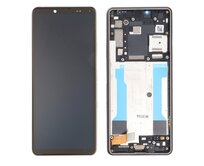 Sony Xperia 10 III LCD displej dotykové sklo černé (OEM) Black