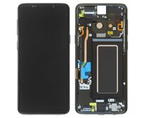 Samsung Galaxy S9 LCD displej Amoled včetně rámu G960 (Service Pack) Černý