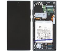 Samsung Galaxy S22 Ultra 5G S908 LCD displej dotykové sklo + baterie (Service Pack) Black