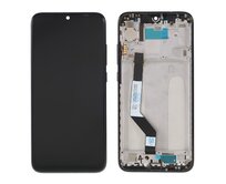 Xiaomi Redmi Note 7 LCD displej dotykové sklo komplet přední panel včetně rámečku černý