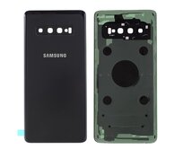 Samsung Galaxy S10 zadní kryt baterie osázený včetně krytky fotoaparátu černý G973