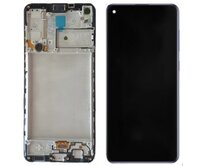 Samsung Galaxy A21s LCD displej dotykové sklo včetně rámečku A217F (Service Pack)