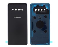 Samsung Galaxy S10 Plus zadní kryt baterie osázený včetně krytky fotoaparátu černý G975