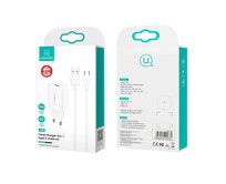 USAMS Nabíječka 18W Fast charging + USB C kabel 1m set US-T48 T22