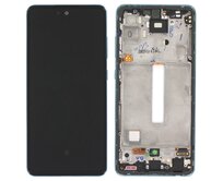 Samsung Galaxy A52 LCD displej dotykové sklo fialové A525/A526 (Service Pack)