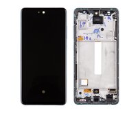 Samsung Galaxy A52 LCD displej dotykové sklo modrý A525/A526 (Service Pack)