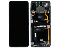 Samsung Galaxy Z Flip 4 F721B LCD displej dotykové sklo originální (Service Pack) vnitřní Black