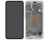 Samsung Galaxy A55 5G A556 LCD displej dotykové sklo včetně rámečku originální (Service Pack) blue