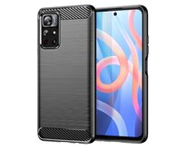 Pouzdro Carbon Poco M4 Pro 5G / Xiaomi Redmi Note 11S 5G (Černé)