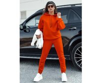 Dámská tepláková souprava KSENIIA PREMIUM oranžová Oranžová, M