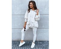 Dámská mikinová souprava MATTHEW světle béžová Béžová, Univerzální