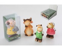 Figurka "ANIMALS-spring" 10cm/4dr.-24dis