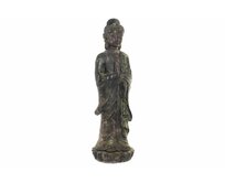 Socha "BUDDHA-GLASS FIBER" 81x26x25cm