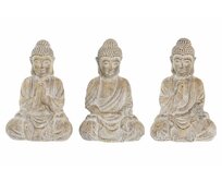 Soška "BUDDHA" magnesia 30.5x24x45/3dr.